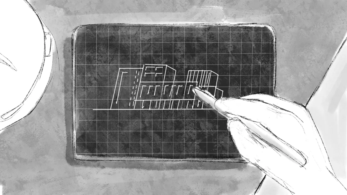 Storyboard frame