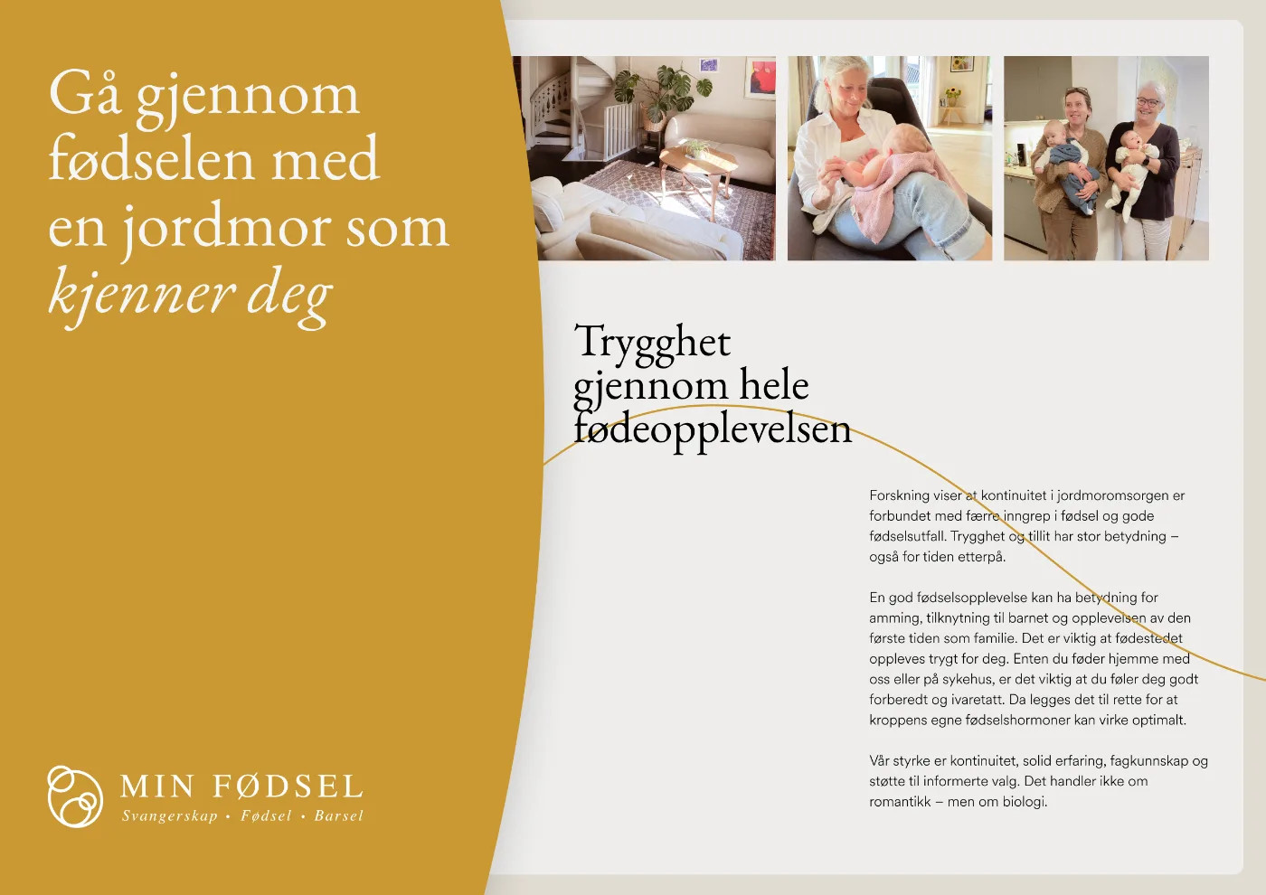 Min Fødsel flyer: Gå gjennom fødselen med en jordmor som kjenner deg